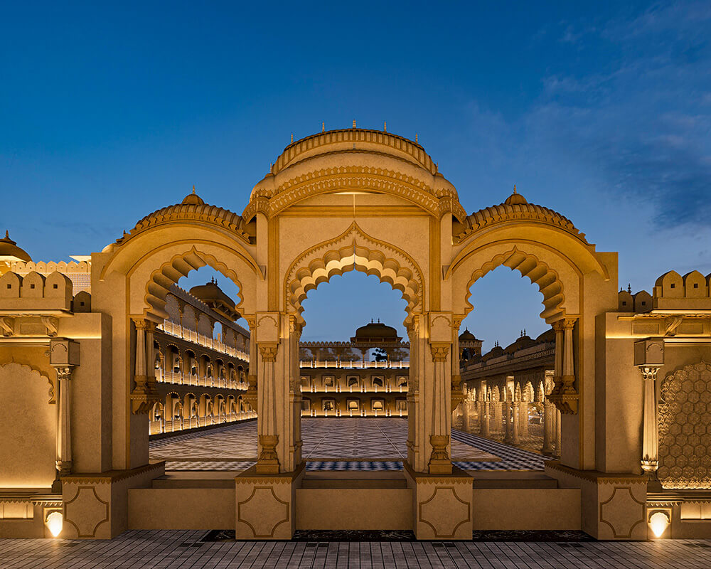 Outside View of The Gauri Hotels & Resorts